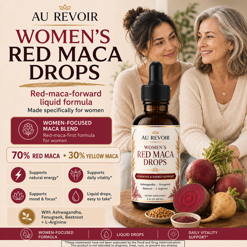 Women's Red Maca Drops